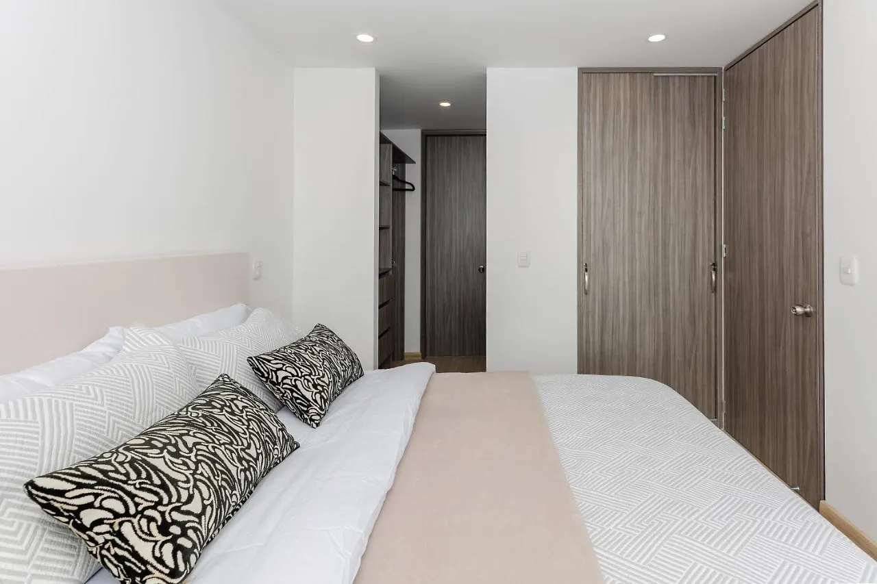 公寓 Condo De Lujo Chapinero Alto Con Vista A La Ciudad 波哥大